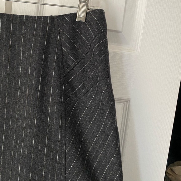 Jacob charcoal striped A line skirt size 9/10 - Picture 6 of 9